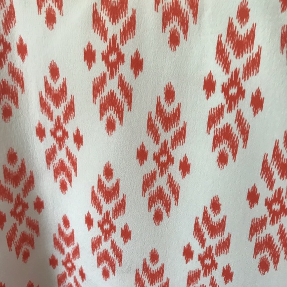 Joie orange and white racer back tank - Picture 3 of 4